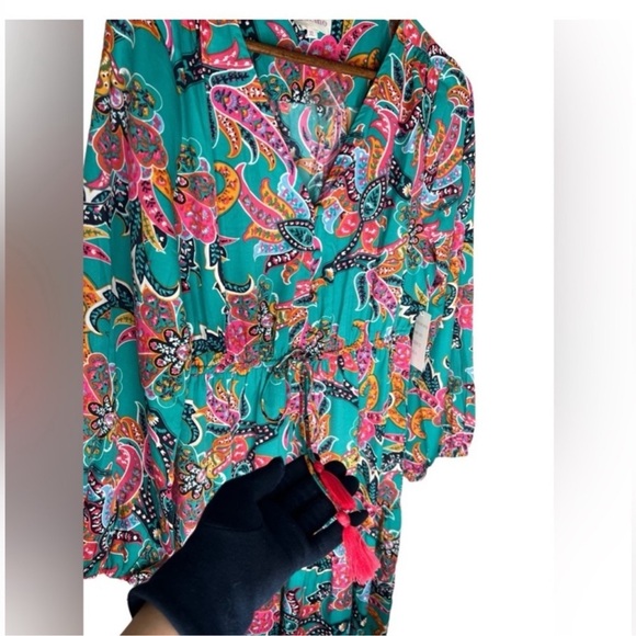 Anthropologie Boemo Bohemian V-neck Maxi Dress - Picture 5 of 11